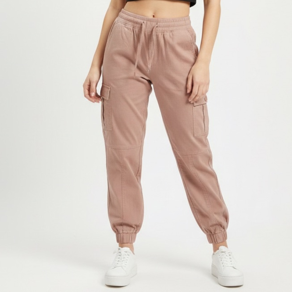 Women’s Casual rose Cargo Pants